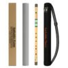 Sarfuddin Flutes A Sharp Base Bansuri 22 inches Premium Quality Tuned 440hz Bamboo Handmade Traditional Flute With Carry Bag