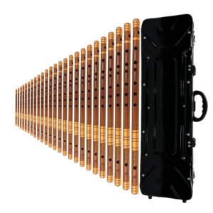 fry full set Sarfuddin Flutes 25 Bansuri Full Set Premium Quality Oil Treated Fry Bamboo Handmade Traditional Flutes Tuned 440hz With Hard Case