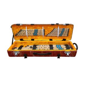Sarfuddin Flutes 25 Bansuri Full Set Clearance Sale Bamboo Handmade Traditional Flutes Tuned 440hz With Case