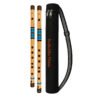 Sarfuddin Flutes 2 Medium Bansuri Combo Set Scale ( C Medium 19 Inches & C Sharp Medium 18 Inches ) Premium Quality Bamboo Handmade Traditional Tuned 440hz With Carry Bag