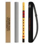 Sarfuddin Flutes C Medium Straight Blow Bamboo Handmade Traditional Flute Fipple Bansuri size 18 inches Tuned 440hz with Carry Bag