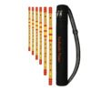 6 flutes Sarfuddin Flutes 6 Bansuri Combo Set (D,F,G#,A,A#,B) Clearance Sale Bamboo Flutes Handmade Traditional Tuned 440hz With Bag
