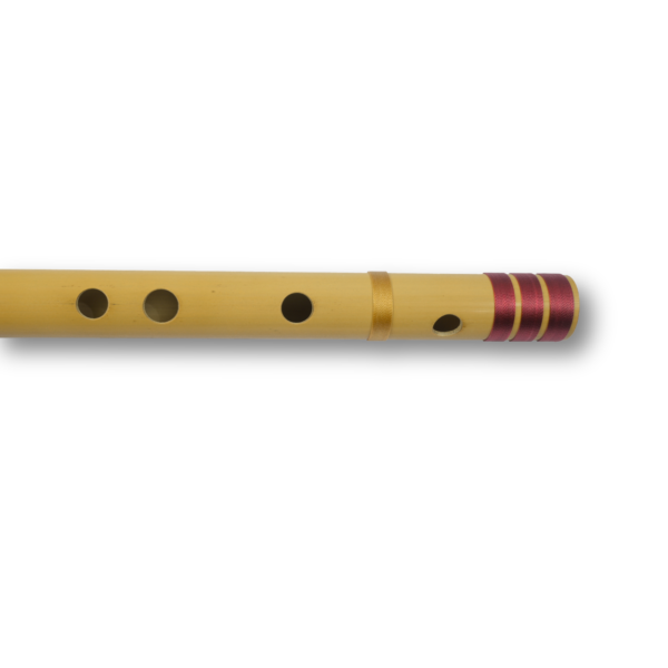 Sarfuddin Flutes A Natural Base Bansuri 23 inches Premium Quality Tuned 440hz Bamboo Handmade Traditional Flute With Carry Bag