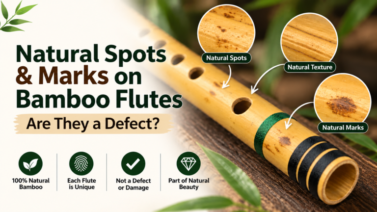 Natural Bamboo Flute